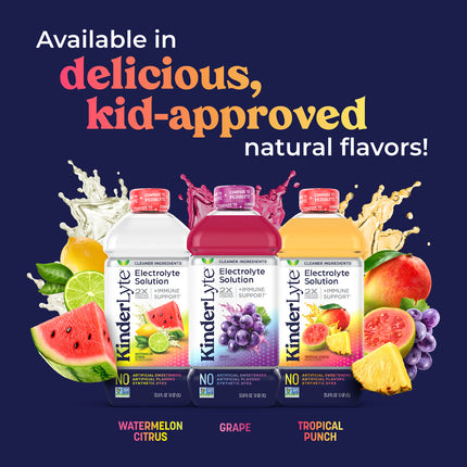 KinderLyte® Oral Electrolyte Solution Grape