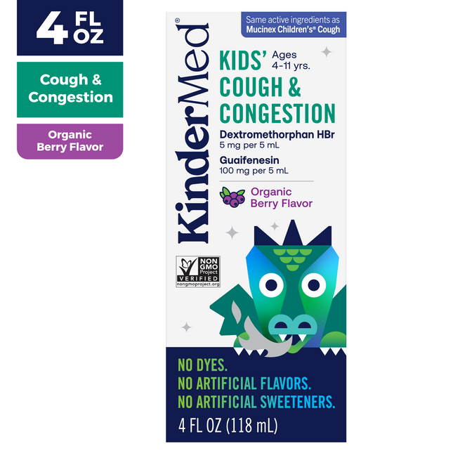 KinderMed® Kids’ Cough & Congestion