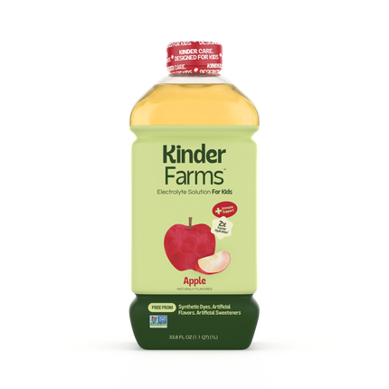 KinderFarms Electrolyte Solution For Kids Apple