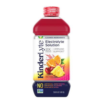 KinderLyte® Oral Electrolyte Solution Fruit Punch