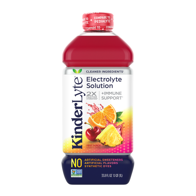 KinderLyte® Oral Electrolyte Solution Fruit Punch