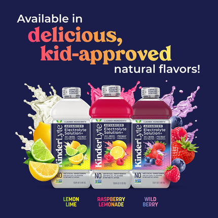KinderLyte® Advanced Oral Electrolyte Solution Wild Berry