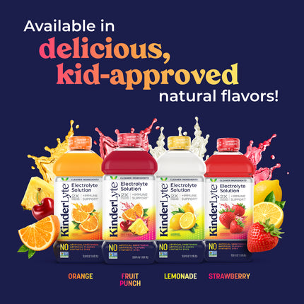KinderLyte® Oral Electrolyte Solution Fruit Punch