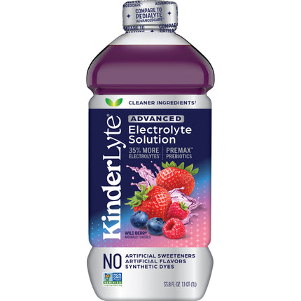 KinderLyte® Advanced Oral Electrolyte Solution Wild Berry