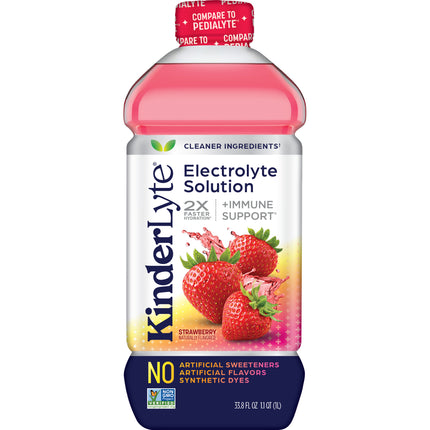 KinderLyte® Oral Electrolyte Solution Strawberry