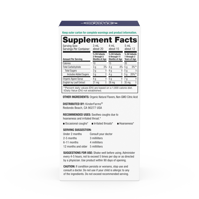 KinderMed® Infants’ Cough Plus