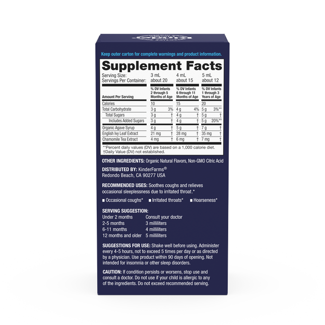 KinderMed® Infants’ Nighttime Cough