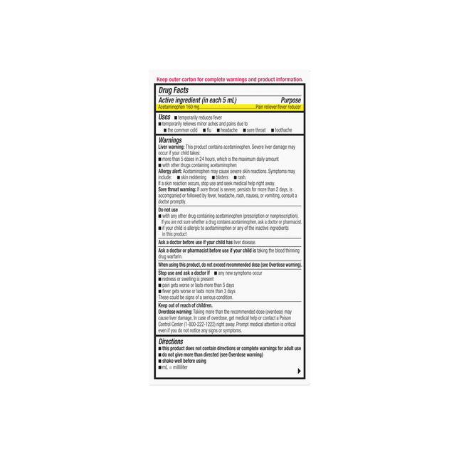 KinderMed® Infants’ Pain & Fever