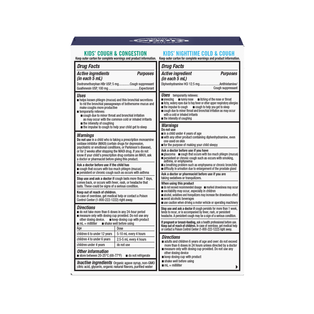 KinderMed® Kids' Cough Day & Night Value Pack