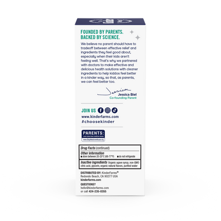 KinderMed® Kids’ Cough & Congestion