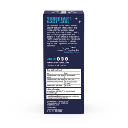KinderMed® Kids’ Nighttime Cold & Cough