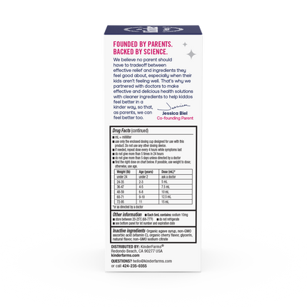 KinderMed® Kids’ Pain & Fever