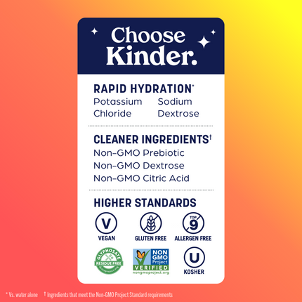 KinderLyte® PLUS Gut Health Oral Electrolyte Solution Apple