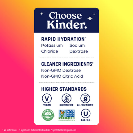 KinderLyte® PLUS Immune Oral Electrolyte Solution Raspberry Lemonade