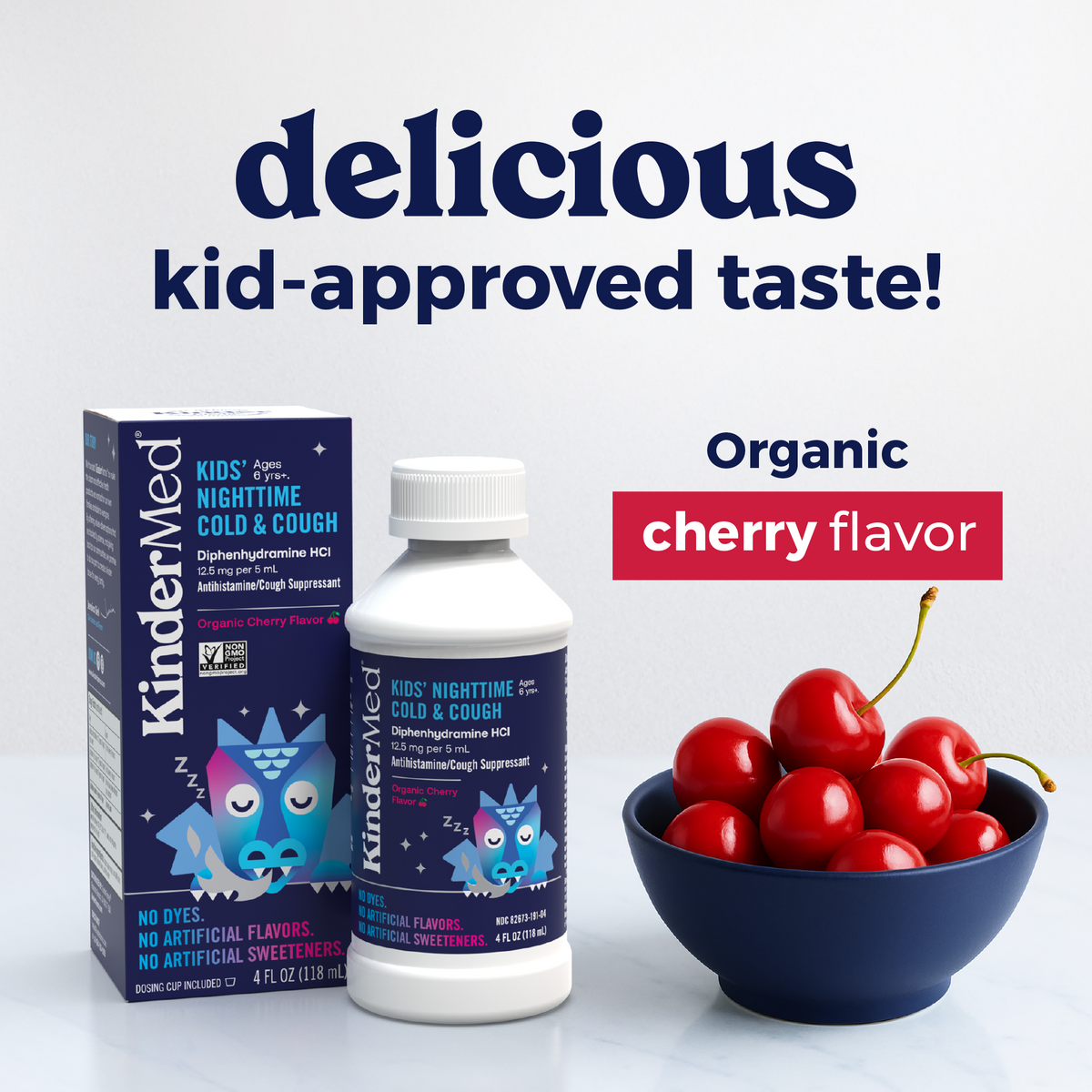 KinderMed® Kids’ Nighttime Cold & Cough (Item 8 of 10)