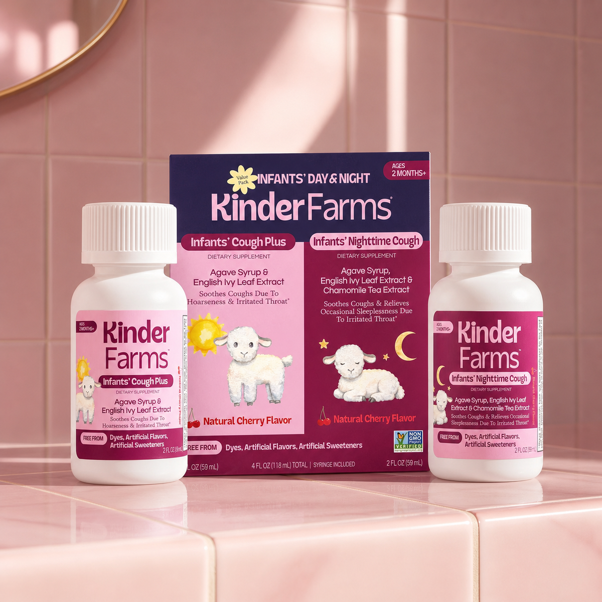 KinderFarms Infants' Day & Night Cough Plus Value Pack (Item 1 of 7)