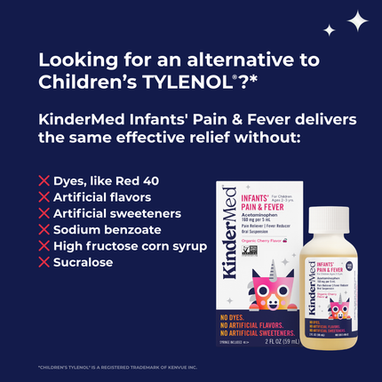 KinderMed® Infants’ Pain & Fever