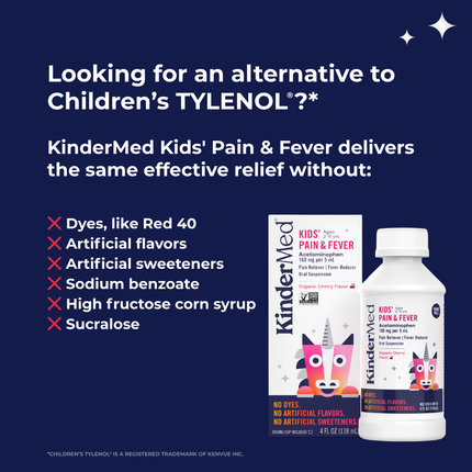 KinderMed® Kids’ Pain & Fever