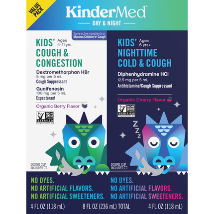 KinderMed® Kids' Cough Day & Night Value Pack