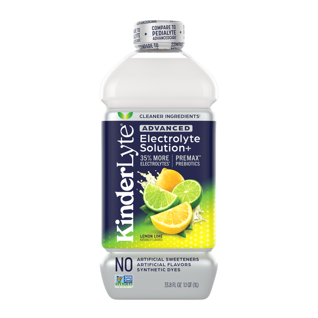 KinderLyte® Advanced Oral Electrolyte Solution Lemon Lime